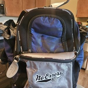 Men's Blue and Gray Backpack - NoErrors